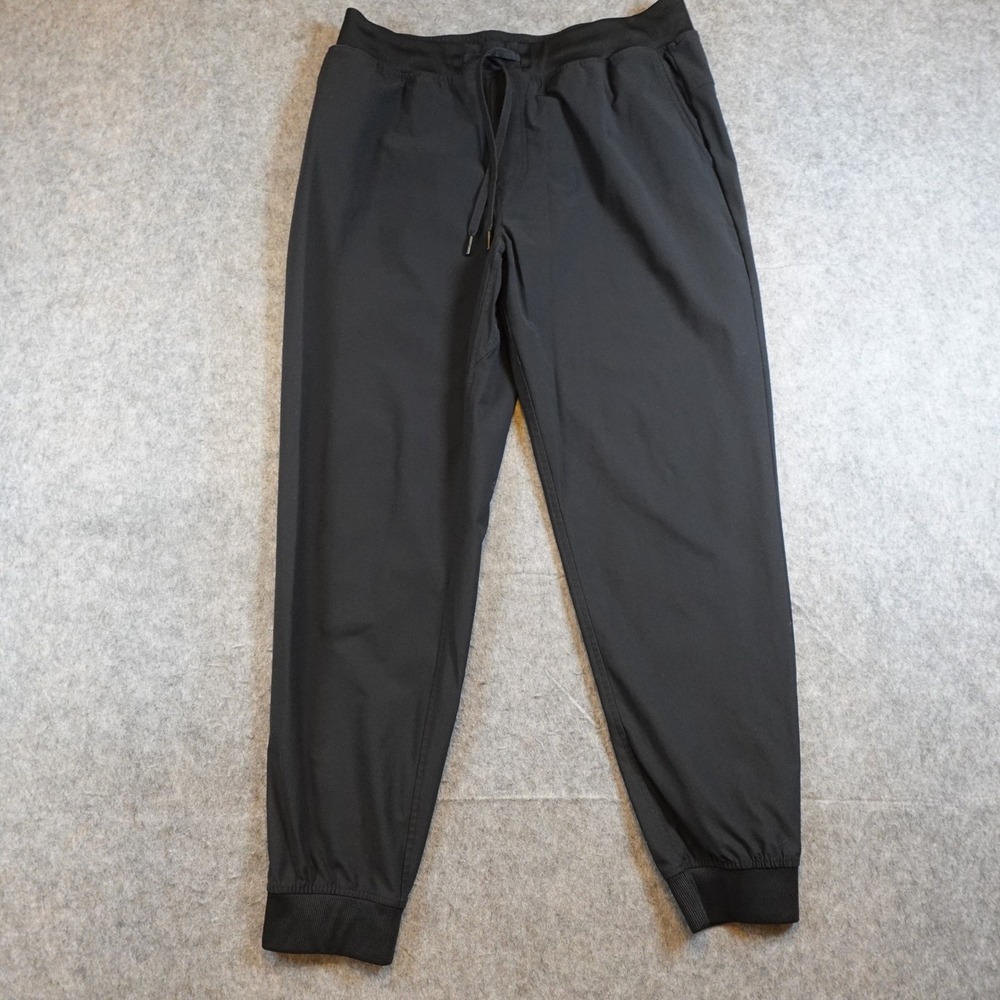 Rhoback Pant Men Extra Large Black Delta Jogger Performance Wrinkle Free Golf